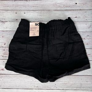 Tie front SO soft shorts